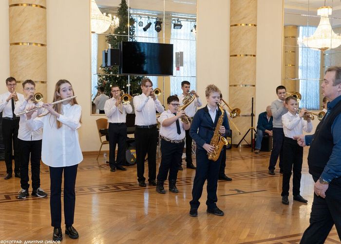 Участие в I городском фестивале детских оркестров "Новый Олимп" ДК "Нефтяник"
